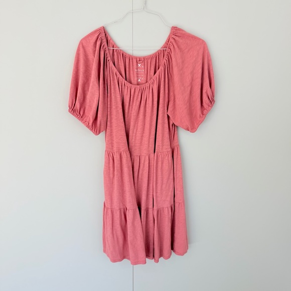 VELVET GRAHAM & SPENCER x ANTHROPOLOGIE Rory Tiered Dress - Picture 6 of 9